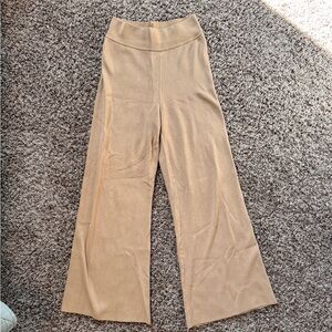 Bohme Tan Wide Leg Women's Pants